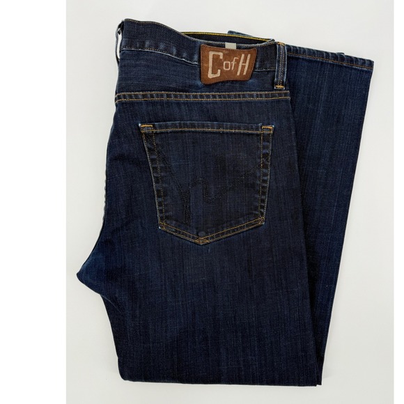 Citizens of Humanity Jeans Mens 36 Blue Sid Straight Leg Dark Wash Denim USA - Picture 1 of 13